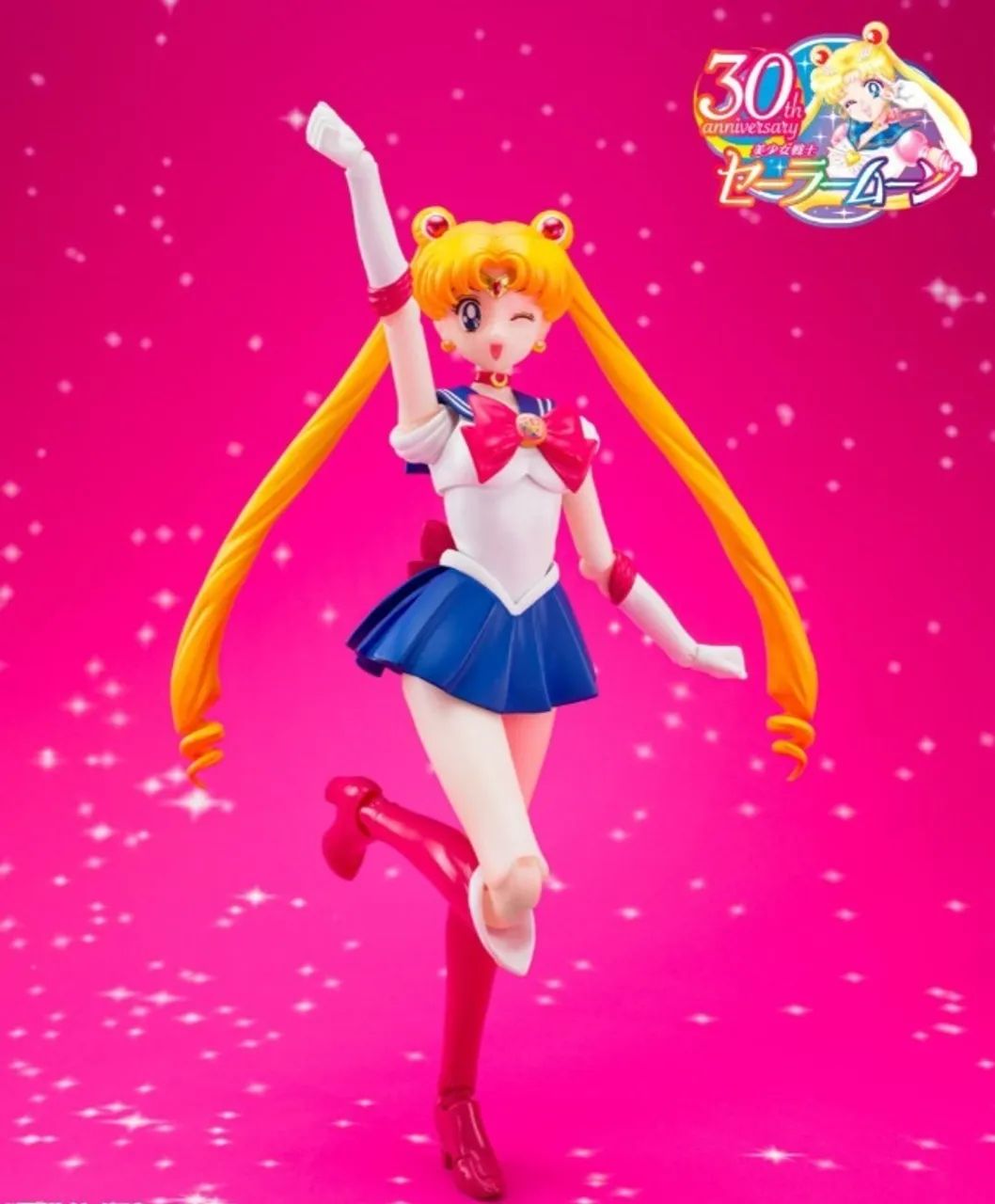 Boneco Sailor Moon Bandai Crystal Star Compact Boneca Shf - Foto 4