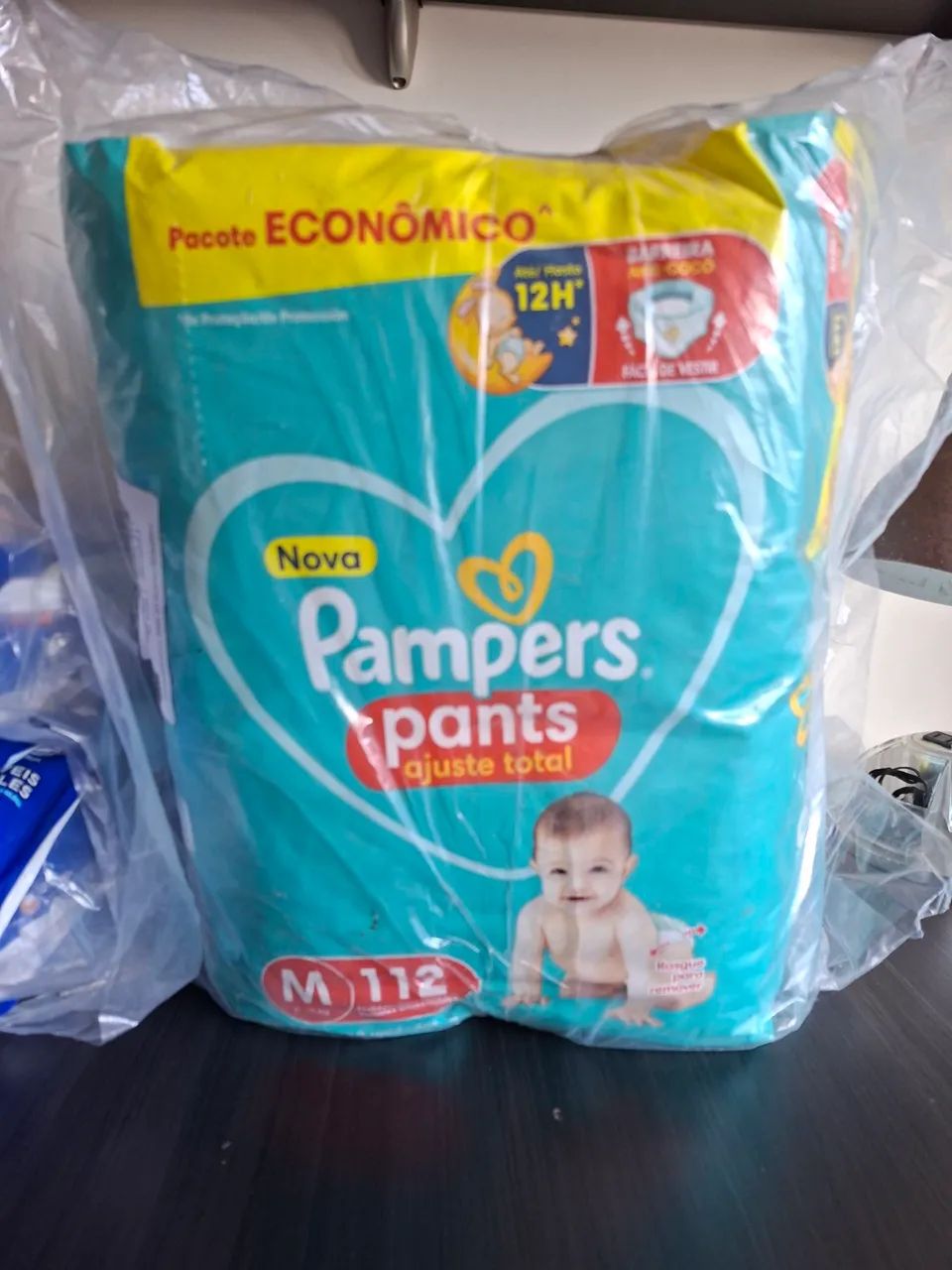 Fralda Pampers Pants M 112 unidades - Foto 3