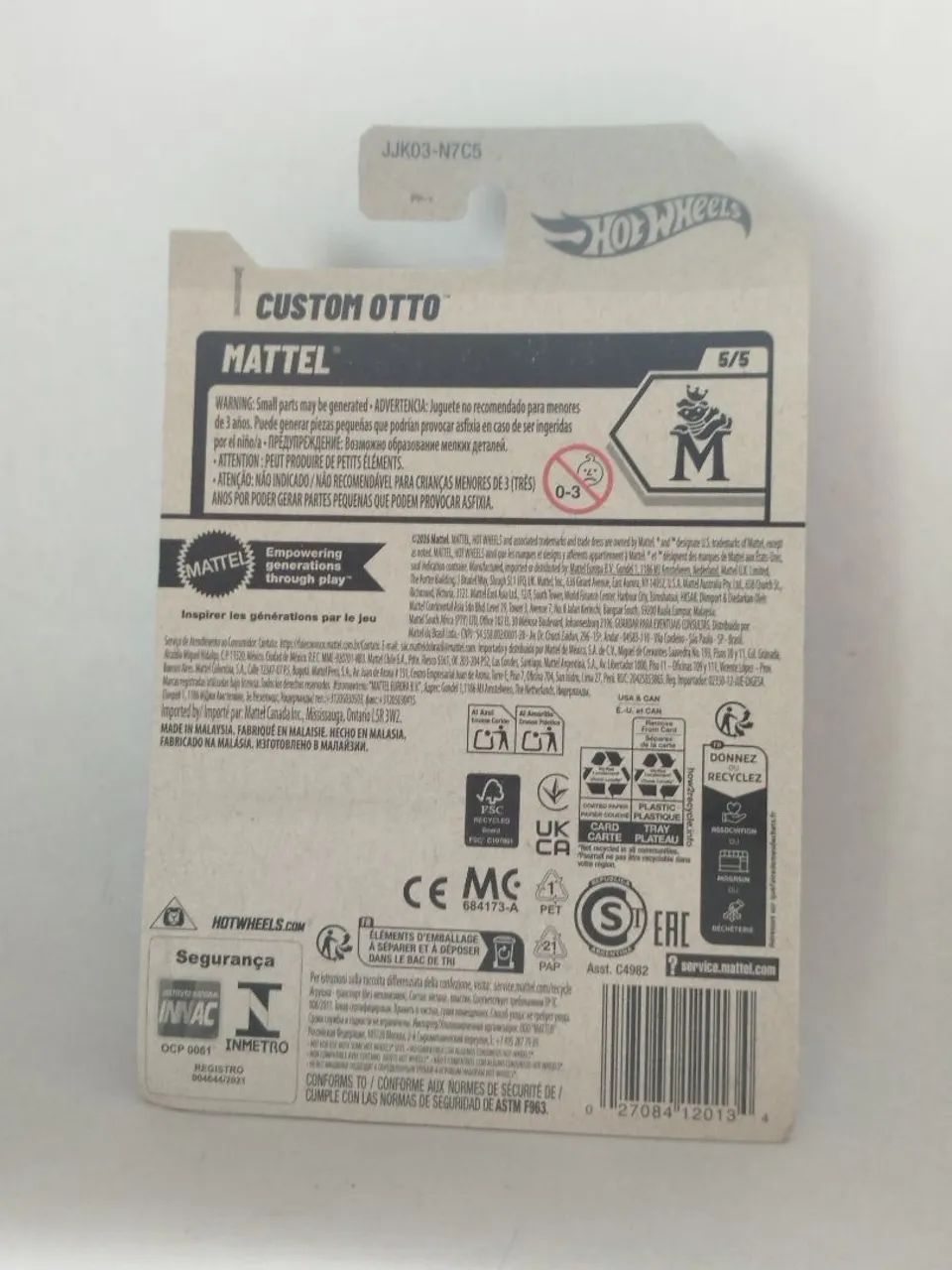 Miniatura Hot Wheels - Custom Otto - 1/64 - Foto 3