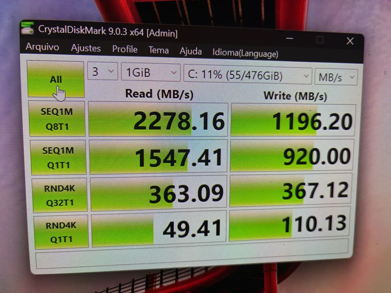 SSD NVMe Samsung PM991 512gb - Foto 3