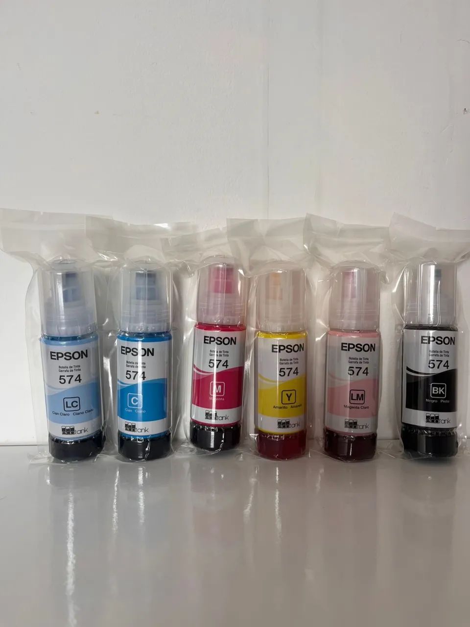 Kit Tinta Epson 574 Original | 6 Cores | L8050 / L18050 | Alta Qualidade  - Foto 4