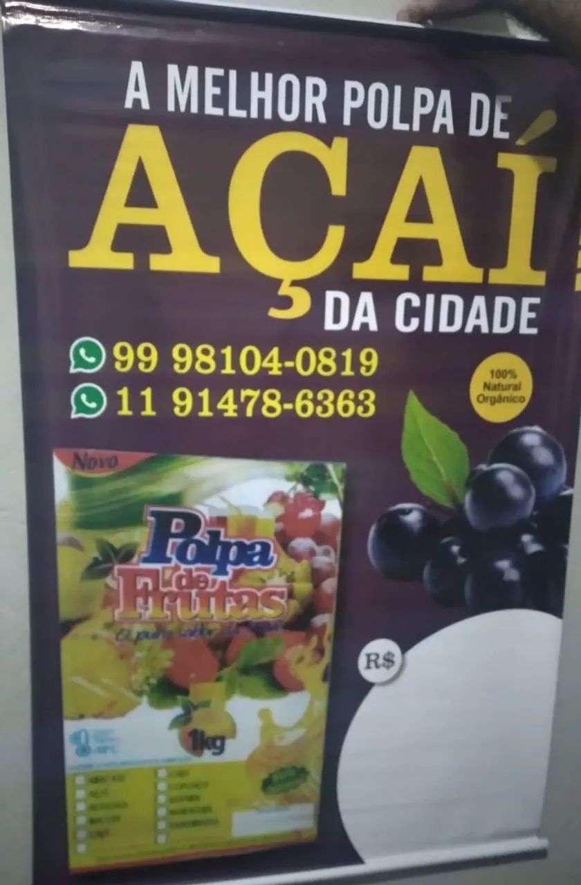 Vende-se Poupa de Açaí orgânicos 15 reais  - Foto 6