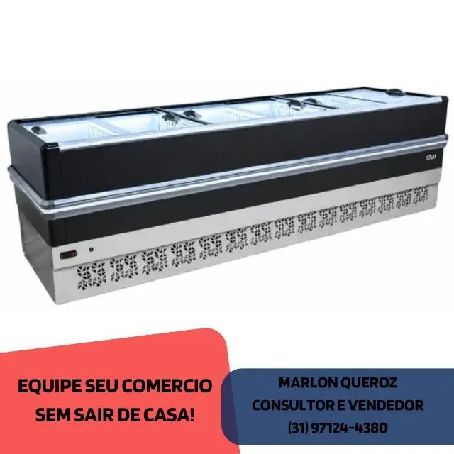 Ilha para Congelados 3M Preta Polar