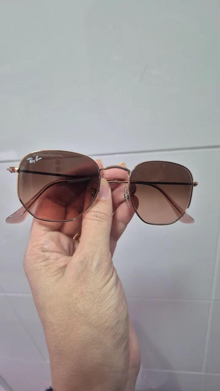 Oculos Ray-ban rosé - Foto 2