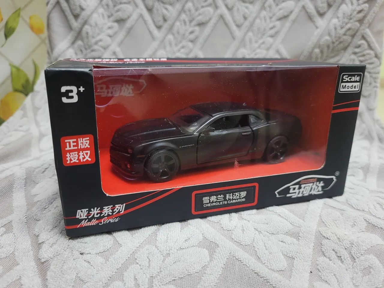 CARRINHO CAMARO PRETO