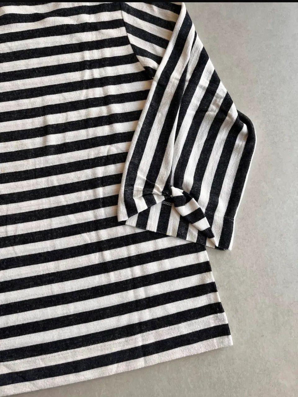  Blusa listrada azul e branco Erva Doce / P - Foto 2