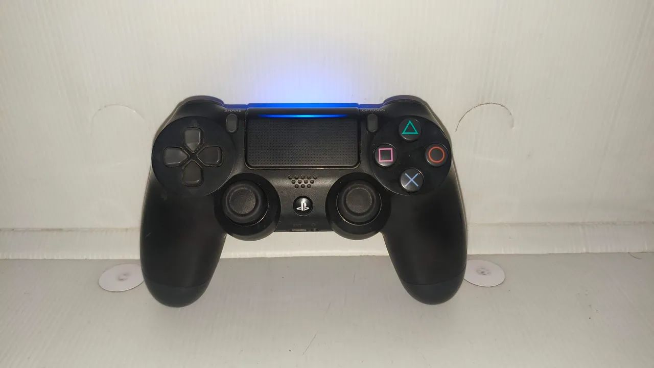 CONTROLE PS4 PRETO ORIGINAL FUNCIONANDO  - Foto 2