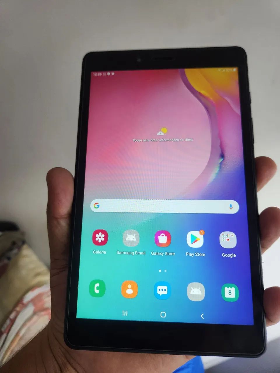 TABLET SAMSUNG TAB A T295 COM ENTRADA PRA CHIP