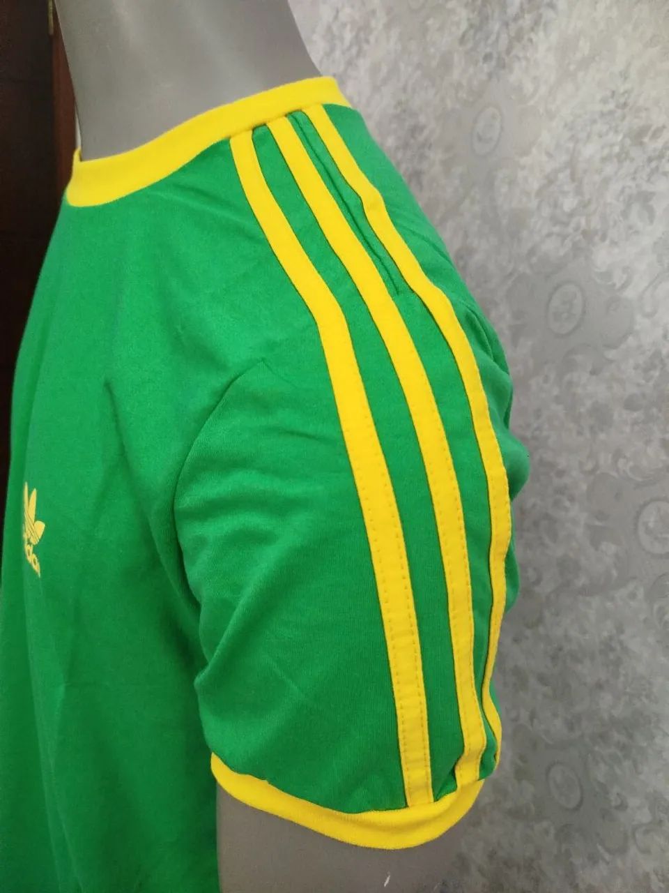 Camisa Adidas brasil Verde retrô  - Foto 2