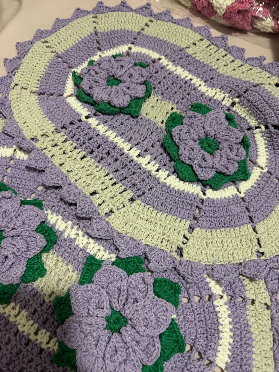 2 Tapetinhos de croche  - Foto 3