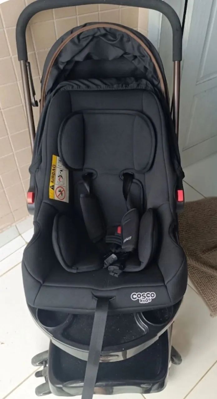 Carrinho de bebê + bebê conforto  - Foto 2