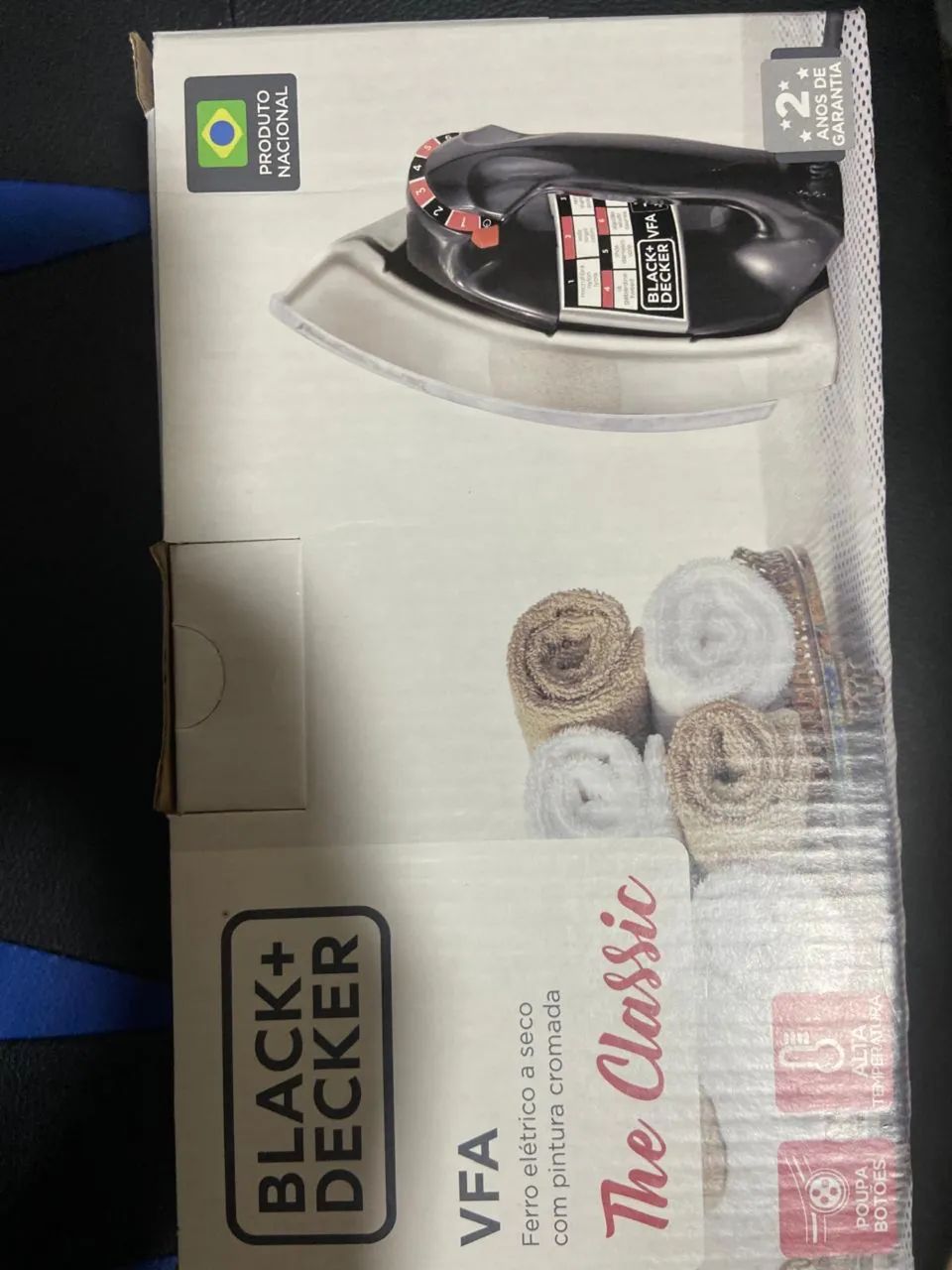 Ferro de Passar Black+Decker VFA The Classic