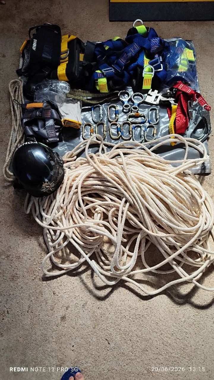 Equipamentos de Rapel  NR35