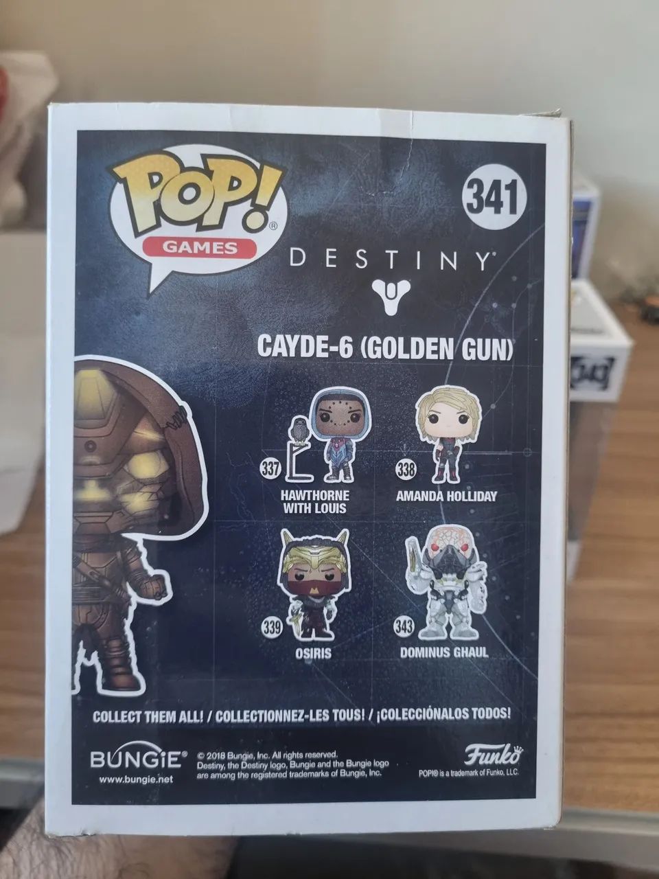 Funko Pop Destiny Cayde 6 Golden Gun - Foto 3