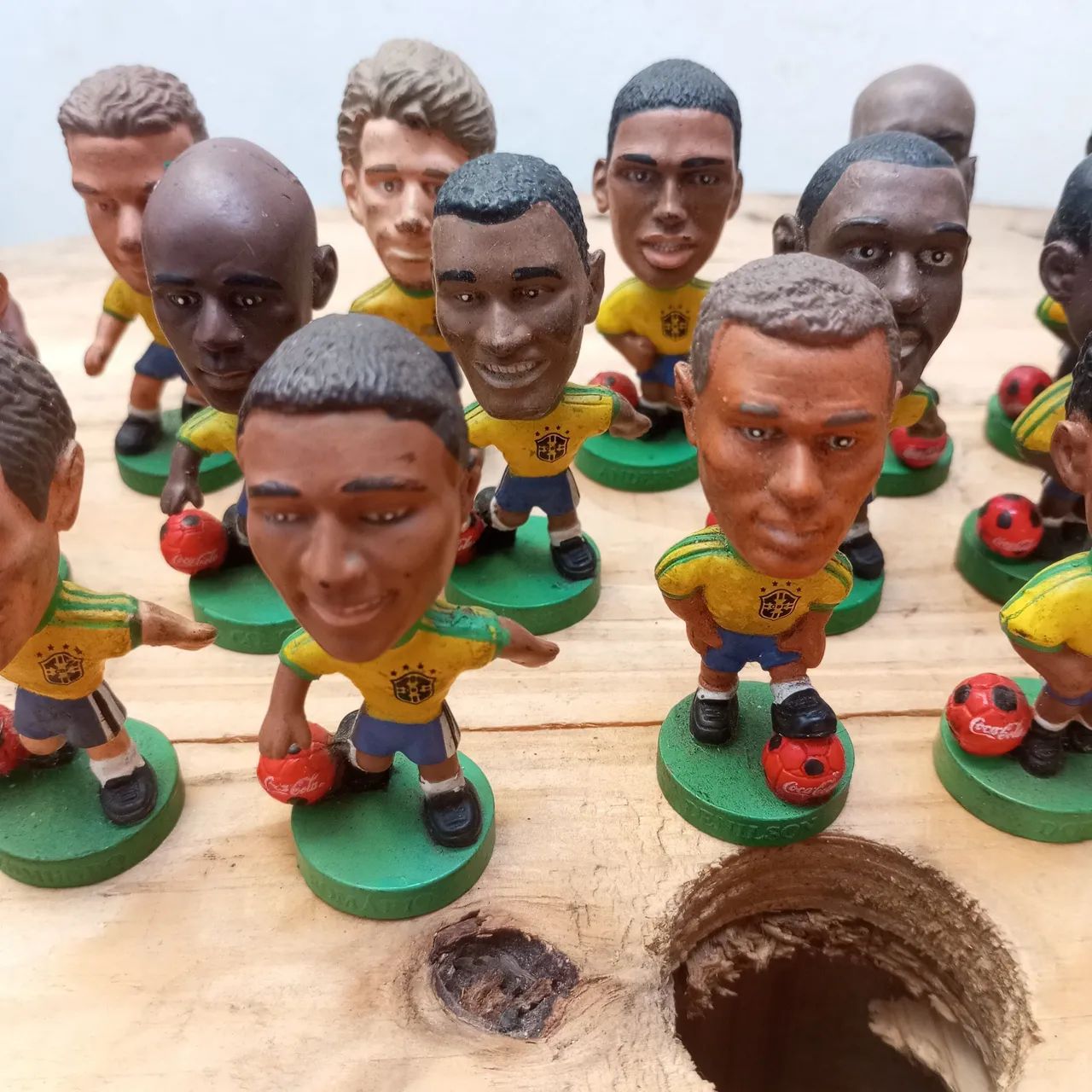 15 Mini Craques Coca-Cola Copa 98 Originais - Foto 5