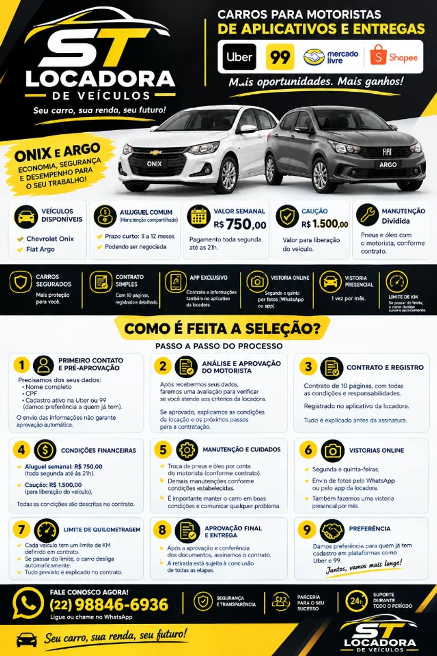 ALUGUEL DE CARRO - Foto 4