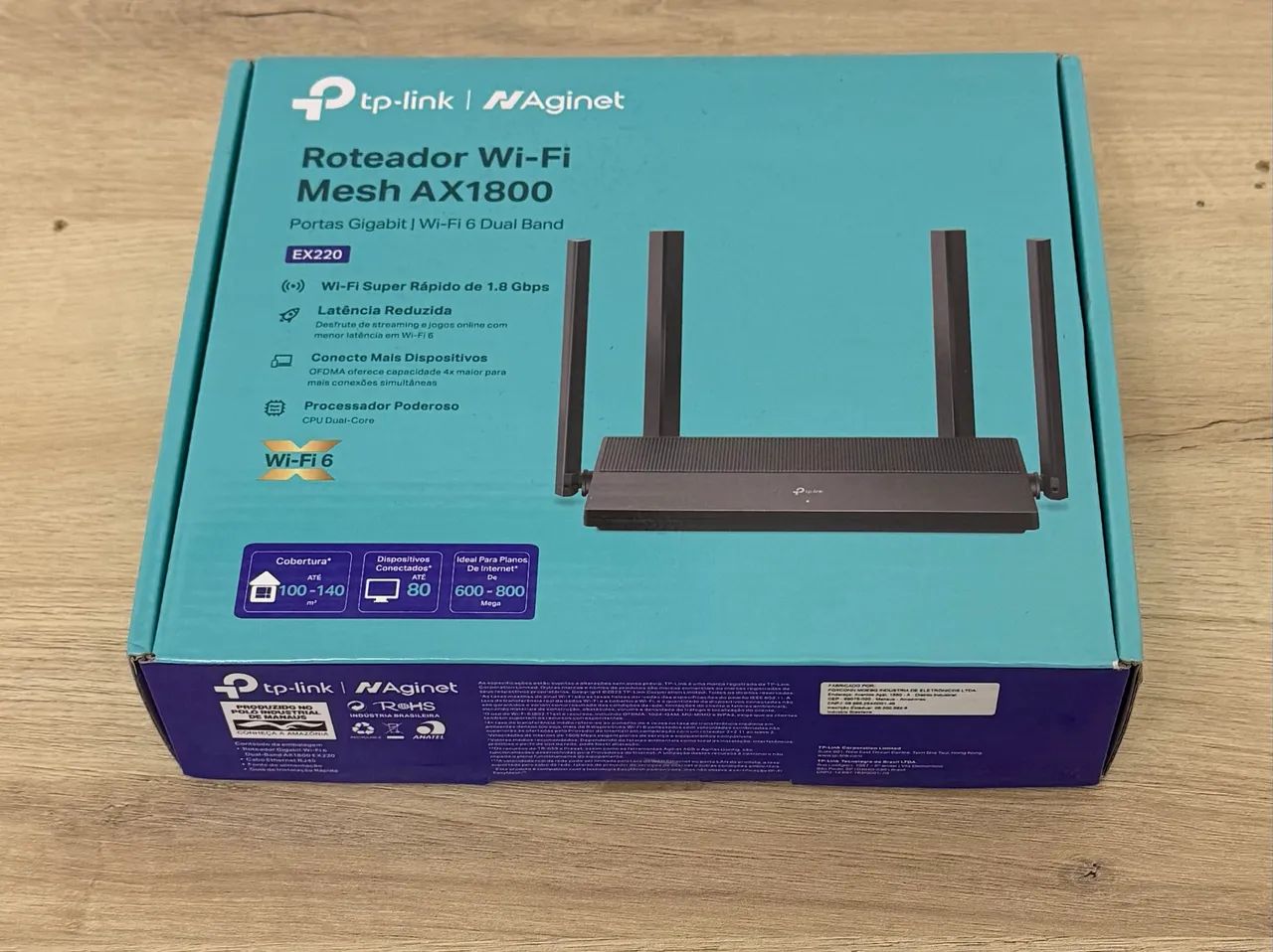 Roteador tp-link mesh ax1800