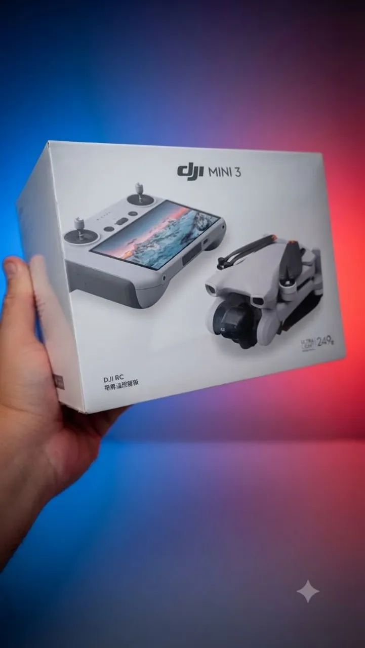Dji mini 3 stander com tela! Novo!