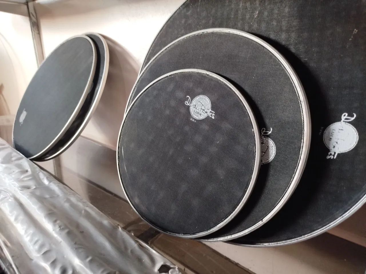 Kit pele Luen para bateria. 8, 10 e 12 polegadas