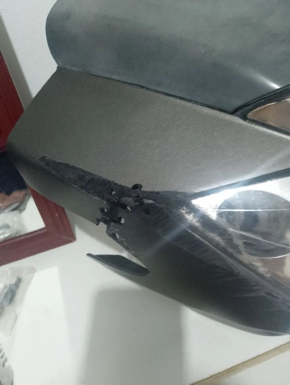 Farol com carenagem da apache 150c - Foto 2
