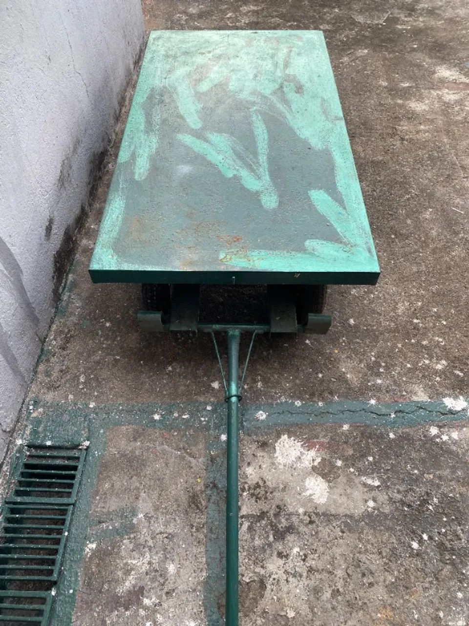 CARRINHO DE PLATAFORMA COM TAMPO AÇO / CARGA 400KG  - Foto 3