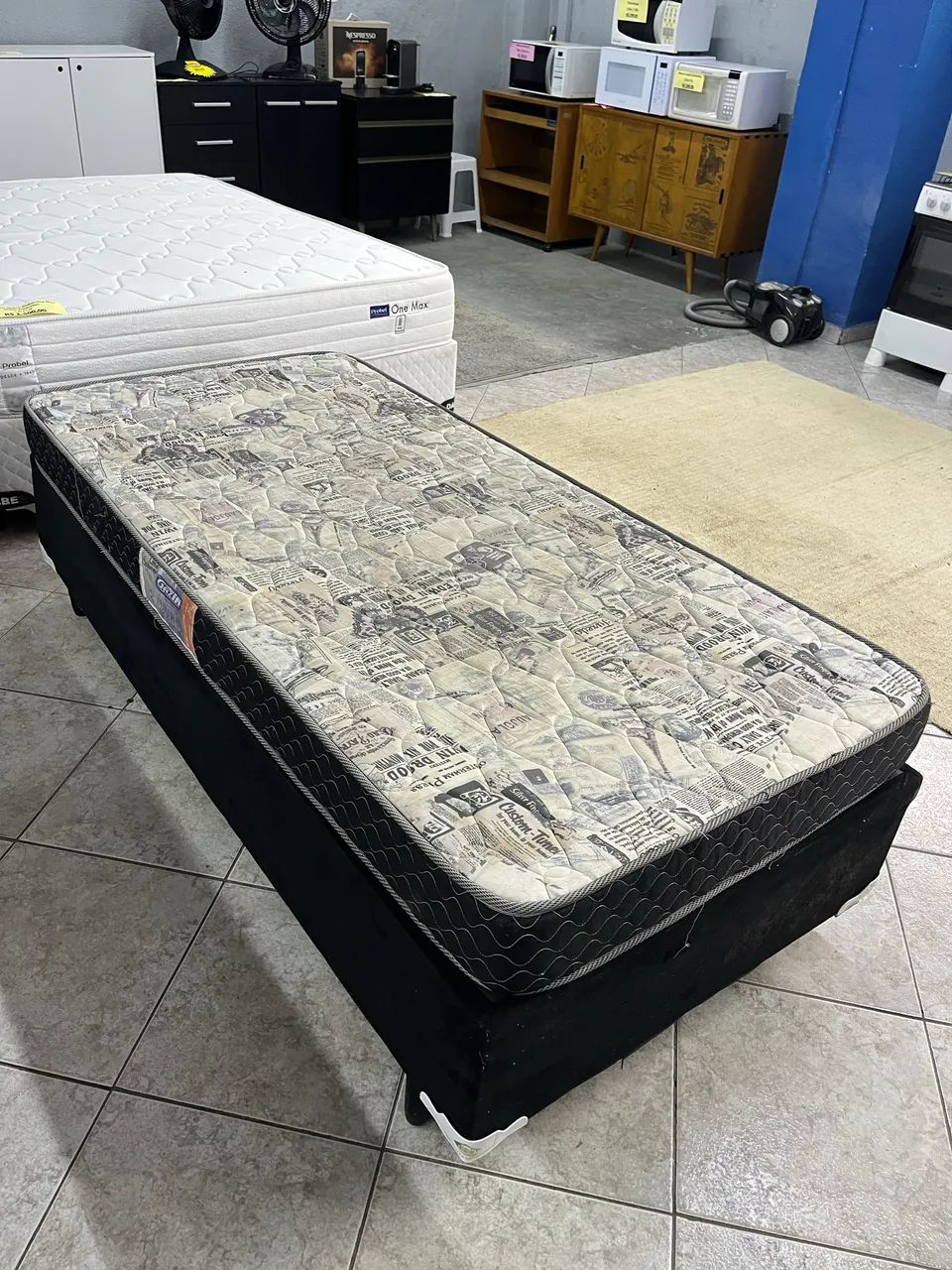 Cama box de solteiro 