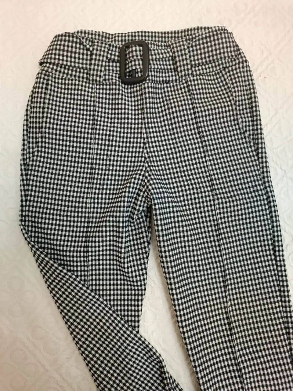 Calça feminina xadrez 36 - Foto 3
