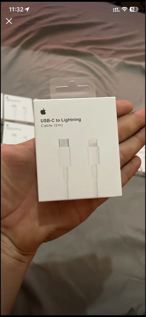OFERTA! Cabo Lightning para iPhone - Novo e Lacrado  - Foto 2