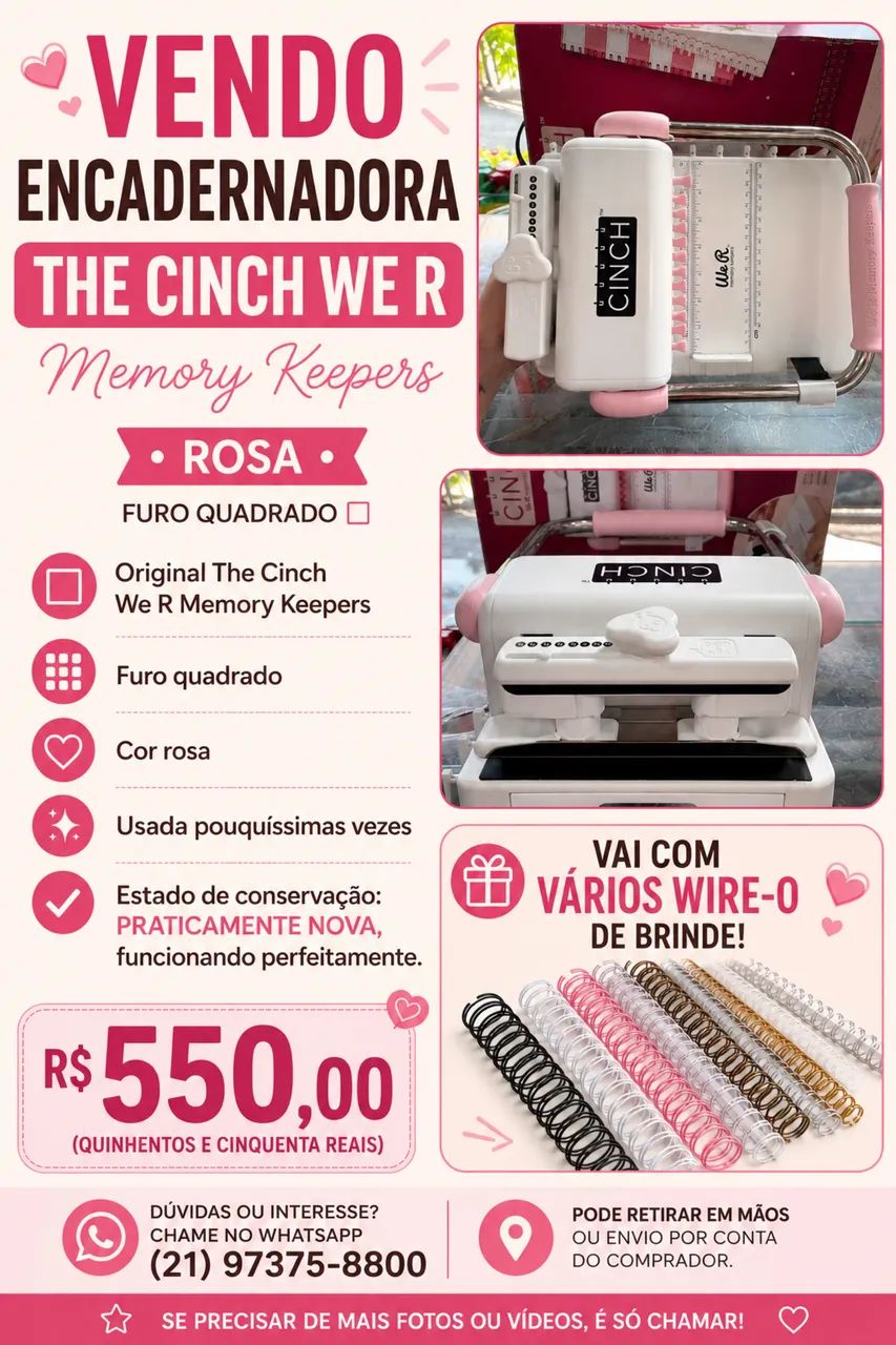 Encadernadora The Cinch WE R - Foto 5