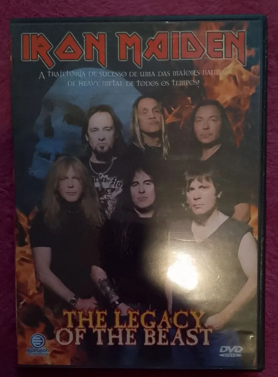 Dvd Iron Maiden The legacy of The beast 