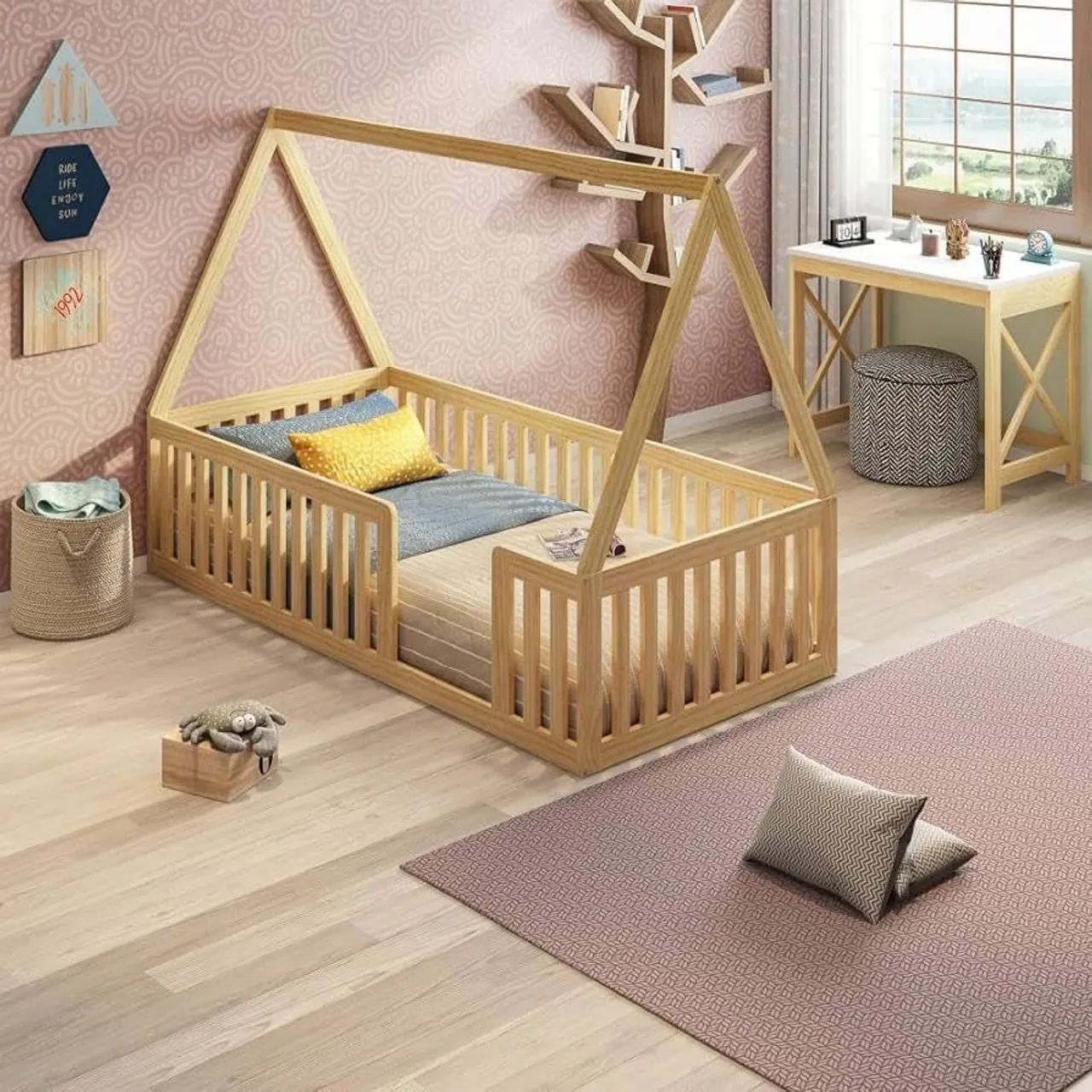 Cama infantil casinha - Foto 2