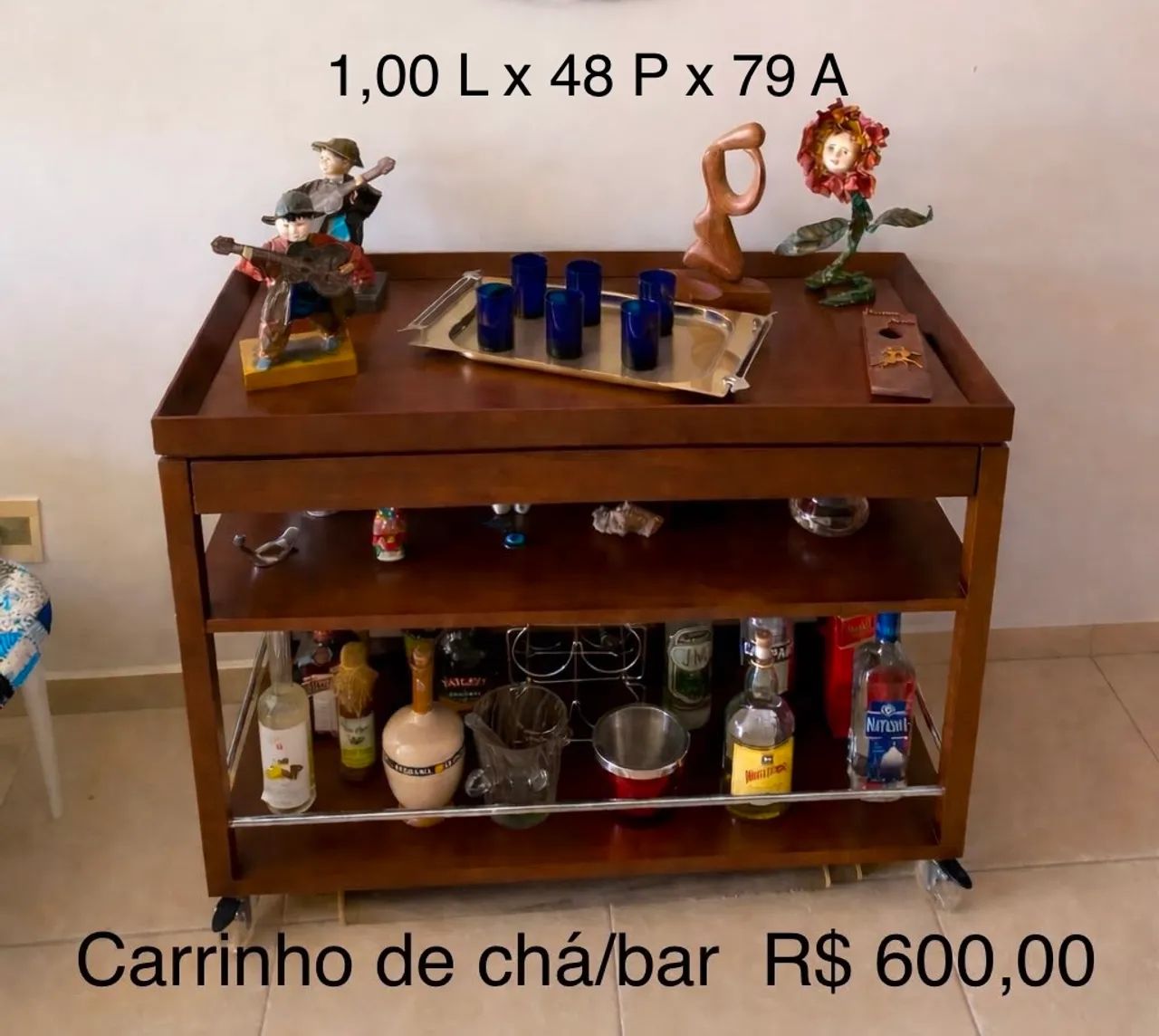 Carrinho de chá / bar  - Foto 3