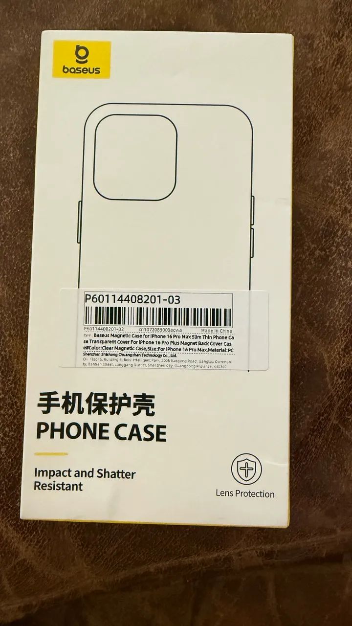 Capa Magnética Baseus IPhone 16 Pro Max - Foto 2