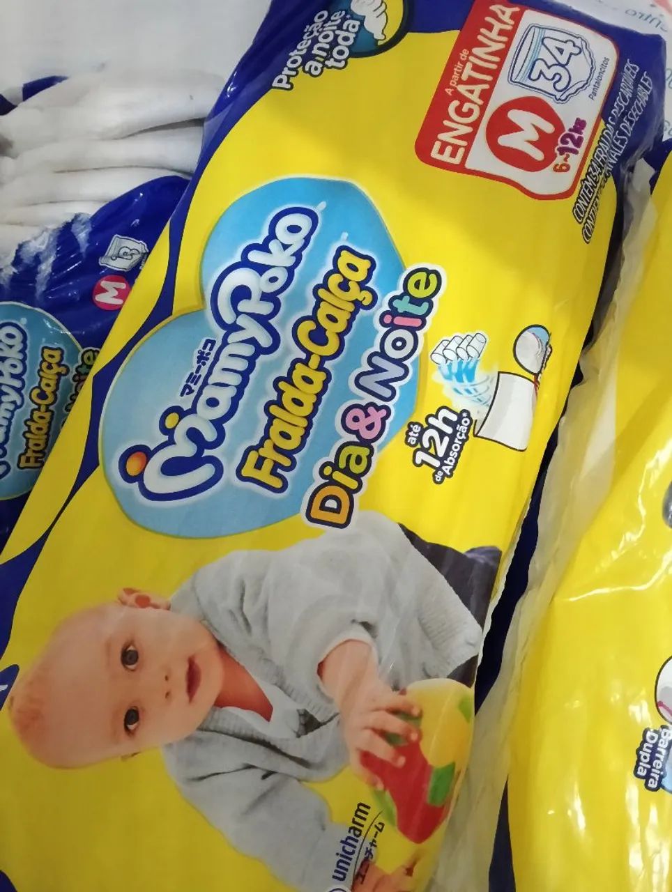 170 Fraldas Mamy Poko 