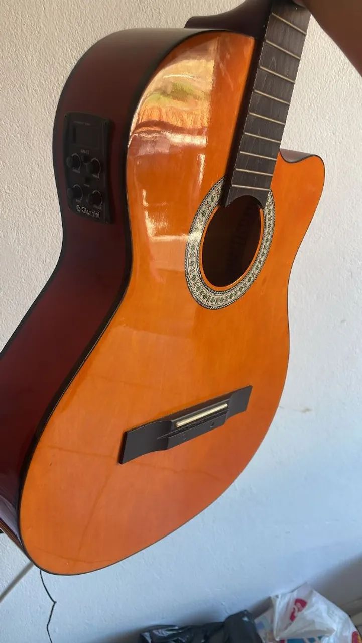 violão elétrico aço 
