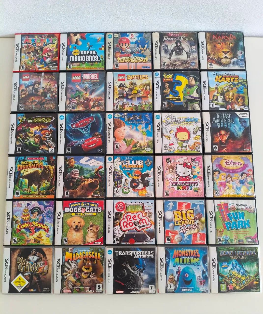 Nintendo Ds Jogos Originais - Valores na Descrição - Jogos de