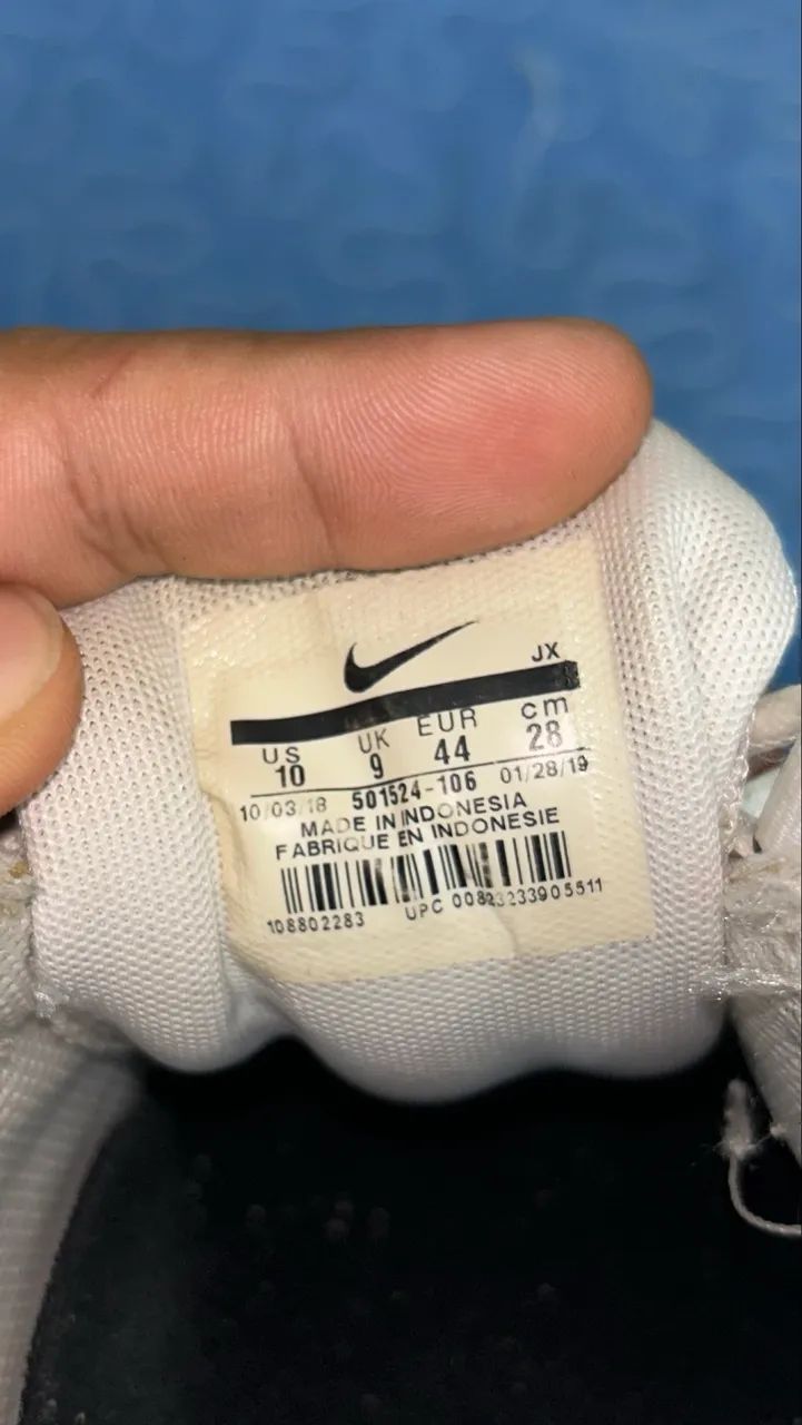 Tênis Nike Shox NZ 4 molas branco original  - Foto 2