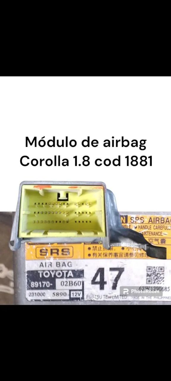 Módulo airbag Corolla 