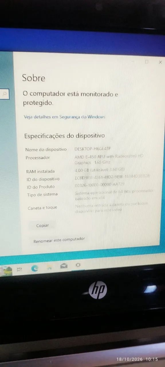 HP OMNI 110-1100BR - Foto 4