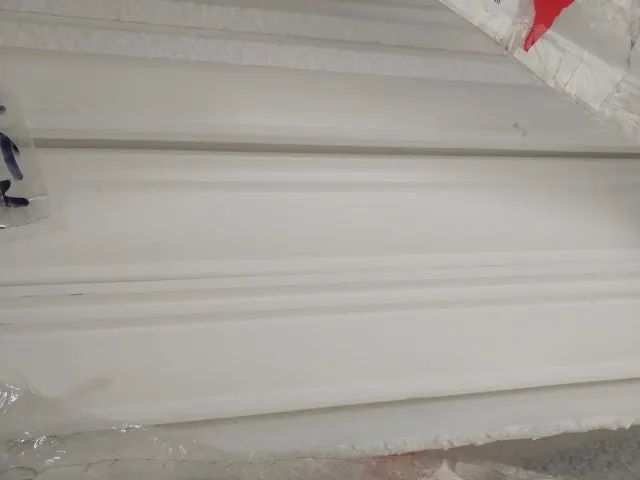 Moldura Rodateto Isopor com acabamento M15 13Mts