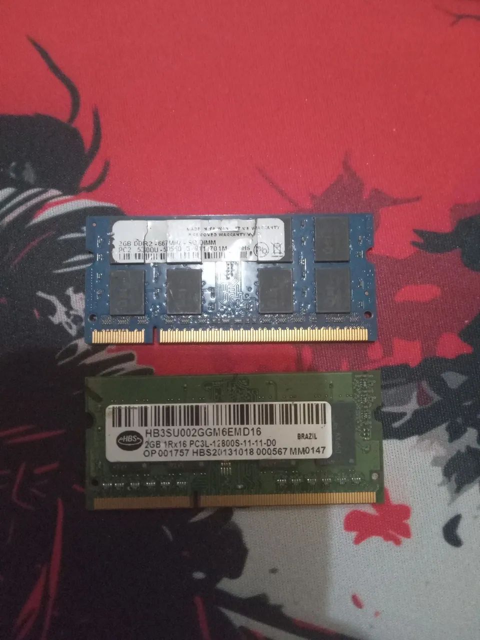 MEMORIA RAM NOTEBOOK DDR 3 6GB