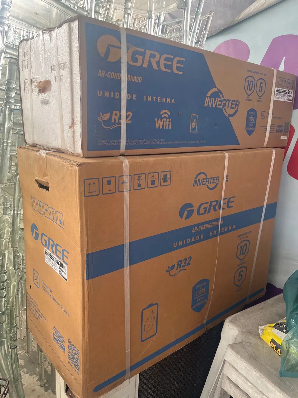 Split 30.000BTUs inverter zero com nota  - Foto 2