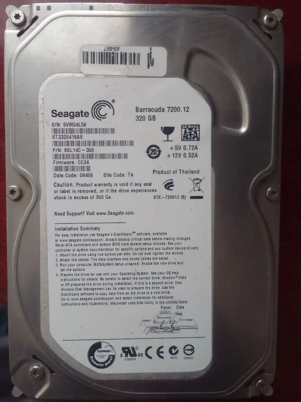 HD 320GB e CPU - Foto 3