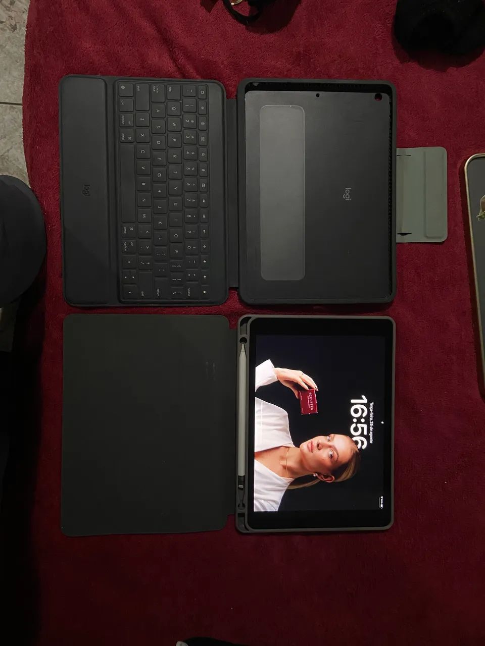Título: iPad 9ª geração 64GB + Apple Pencil original + acessórios