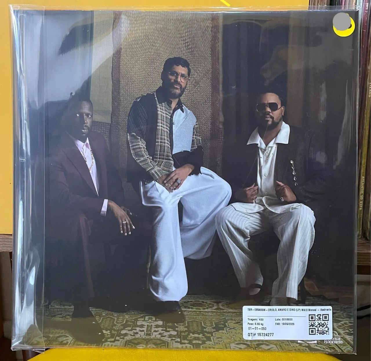 Vinil Criolo, Amaro e Dino - Novo  - Foto 2