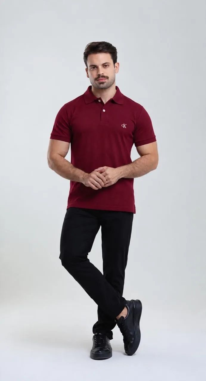 Camisa polo masculina  - Foto 3