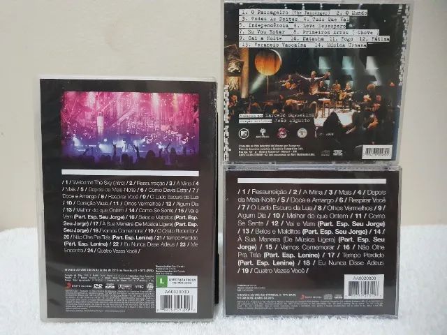 Lote com Discografia Capital Inicial com 2 CDs e 1 DVD - Foto 4
