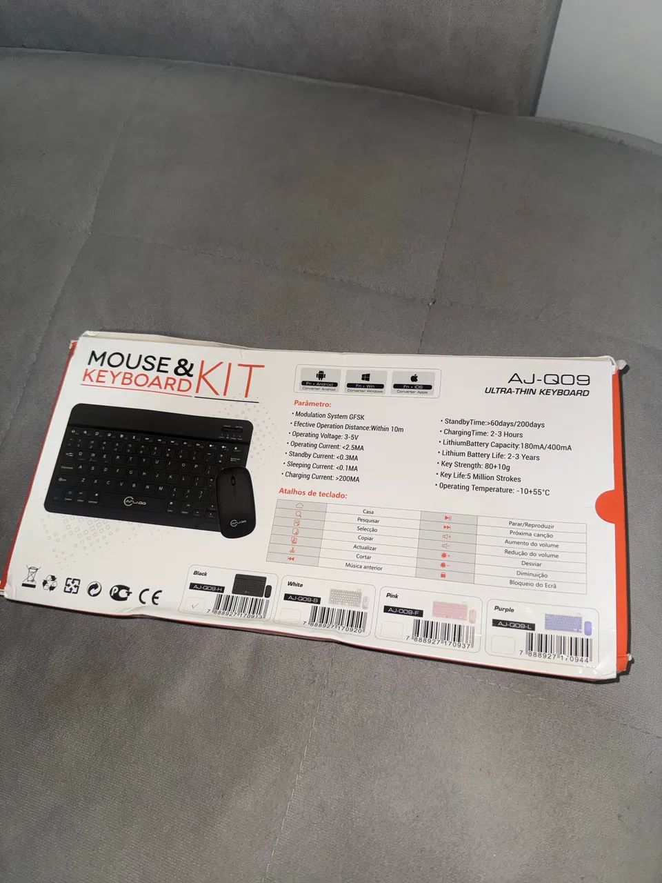 Mouse + Teclado Novo - Foto 2