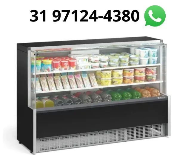Balcão Refrigerado 1,75M com LED Gelopar