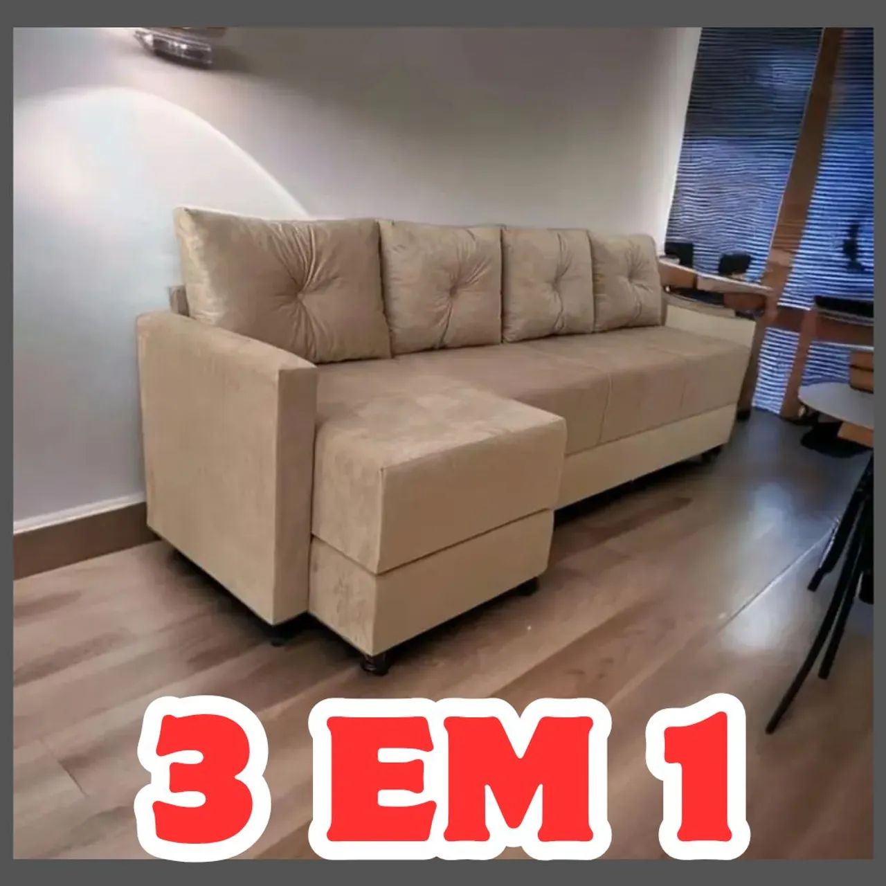 SOFÁS NOVOS, PREÇO DE FÁBRICA, à partir de R$ 599,99 - Foto 4